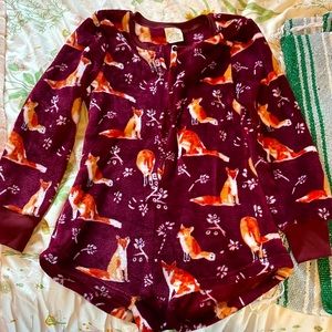 Fleece Fox onesie